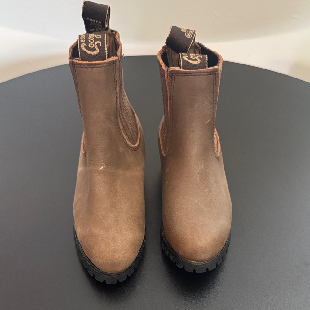 Classic Brown Leather Boots - Made in Mexico